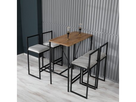 Atelier del Sofa Barski sto i stolice Nordic Cream