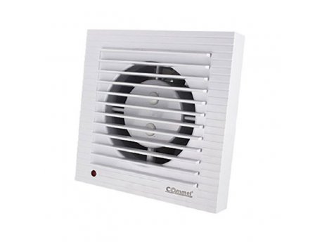 COMMEL Ventilator Fi 100mm 12W 130m3 34db zaklop dvokril C420-101