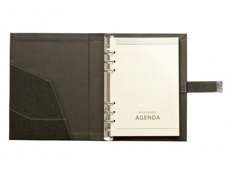 TREND Agenda sa mehanizmom A5 ELEGANCE Crna