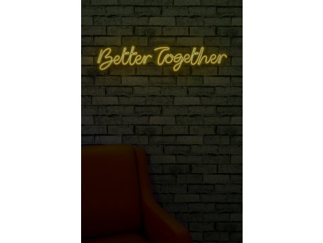 WALLXPERT Dekorativna rasveta Better Together Yellow