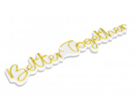 WALLXPERT Dekorativna rasveta Better Together Yellow