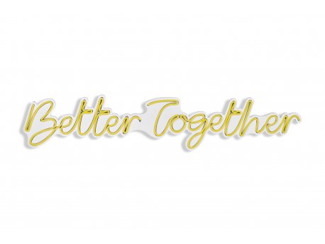 WALLXPERT Dekorativna rasveta Better Together Yellow