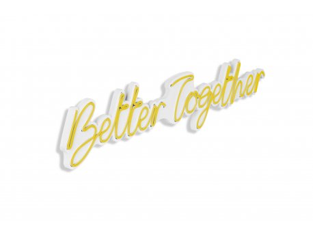 WALLXPERT Dekorativna rasveta Better Together Yellow