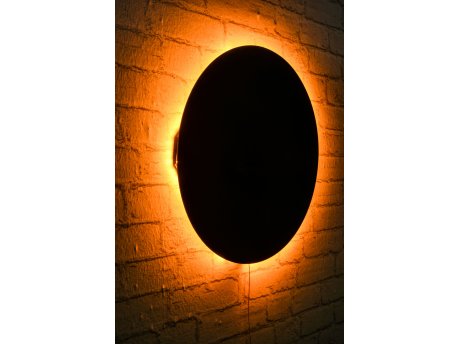 WALLXPERT Zidna LED dekoracija Circle Yellow