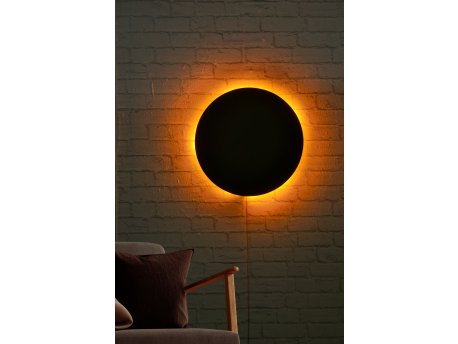 WALLXPERT Zidna LED dekoracija Circle Yellow