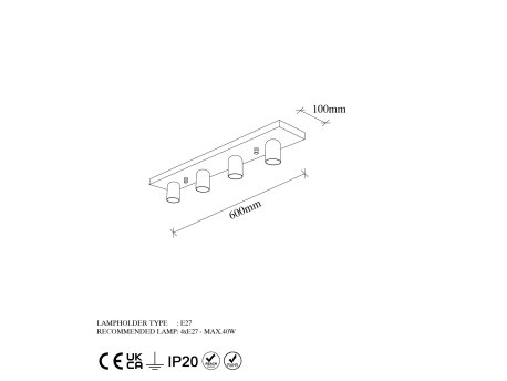 OPVIQ Luster Mirro 12230