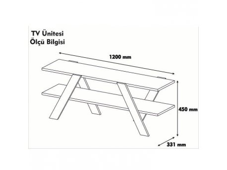 HANAH HOME TV polica Basic 146