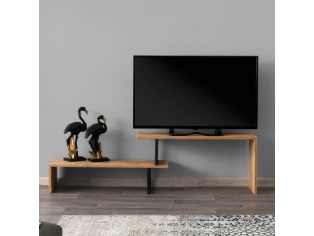 HANAH HOME TV polica Ovit Pine