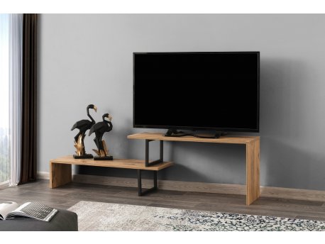 HANAH HOME TV polica Ovit Pine