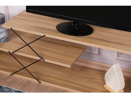 HANAH HOME TV polica Zigzag Oak