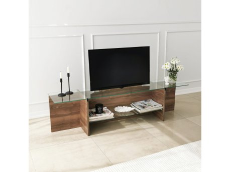 HANAH HOME TV polica Escape TV Walnut