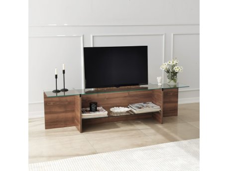 HANAH HOME TV polica Escape TV Walnut