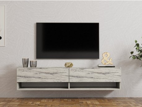 HANAH HOME TV polica Arges Freesia Marble