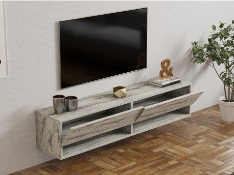 HANAH HOME TV polica Arges Freesia Marble