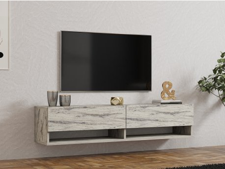 HANAH HOME TV polica Arges Freesia Marble