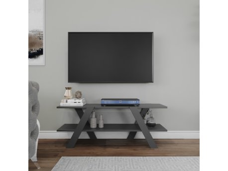 HANAH HOME TV polica April Anthracite