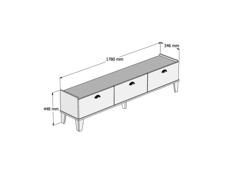 HANAH HOME TV polica Sumer E3620