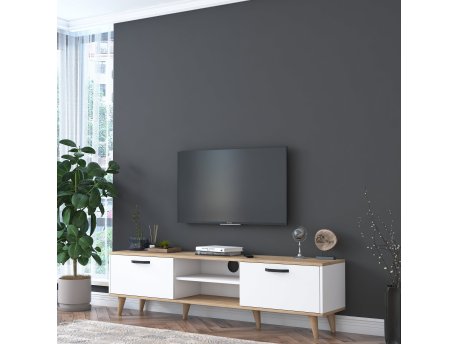 HANAH HOME TV polica A5 890 Walnut