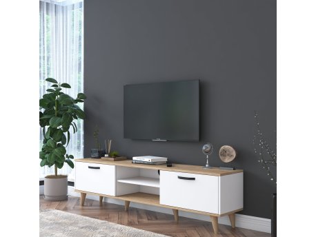 HANAH HOME TV polica A5 890 Walnut