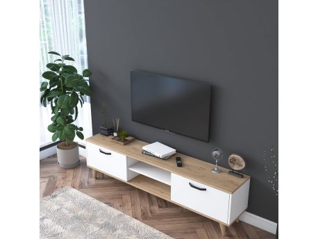 HANAH HOME TV polica A5 890 Walnut