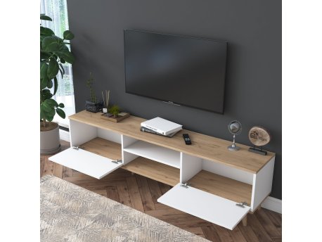 HANAH HOME TV polica A5 890 Walnut