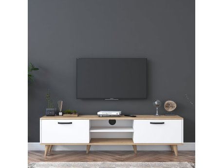 HANAH HOME TV polica A5 890 Walnut