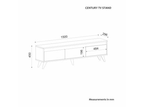 HANAH HOME TV polica Century