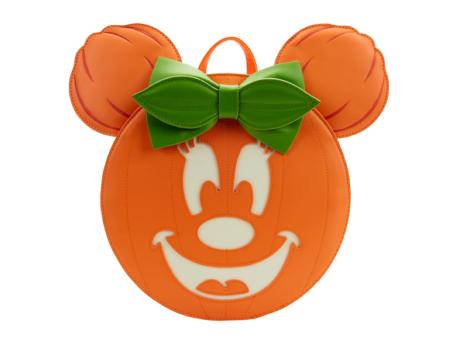 Loungefly Disney Glow Face Minnie Pumpkin Minnie - Mini ranac