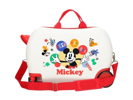 MICKEY ABS Kofer za decu 45 cm - Bela