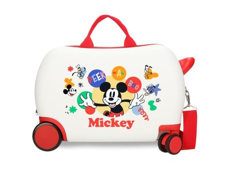 MICKEY ABS Kofer za decu 45 cm - Bela