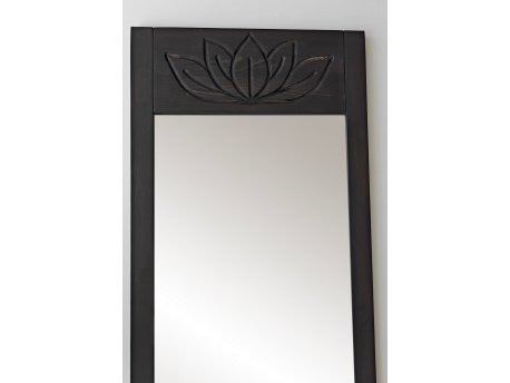 HANAH HOME Ogledalo Lotus Anthracite