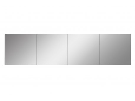 HANAH HOME Ogledalo Rectangular 2 20x80 Silver