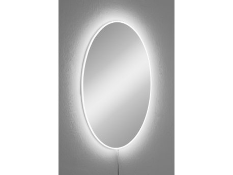 HANAH HOME Ogledalo sa LED osvetljenjem Belrosa White