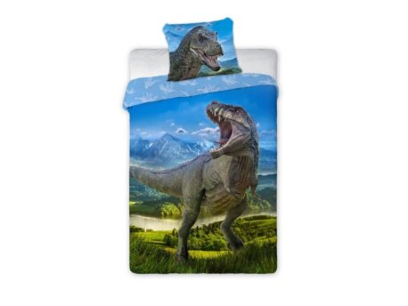 BALOO Posteljina za decu Dino T-Rex 160x200+70x80cm