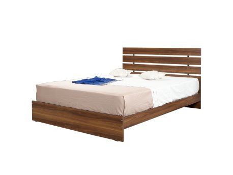 HANAH HOME Bračni krevet Fuga 140 Walnut