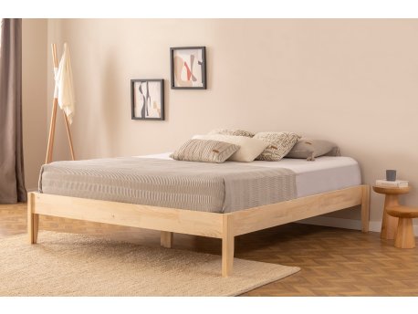 HANAH HOME Bračni krevet Galaksi 140 Natural