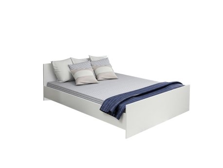 HANAH HOME Bračni krevet Kale Bedstead 160 x 200 White