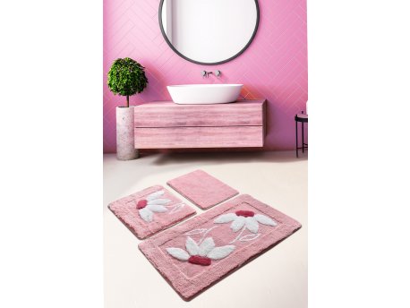 L`ESSENTIEL MAISON Kupatilski otirač Daisy Pink