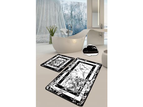 L`ESSENTIEL MAISON Prostirke Marmor Black