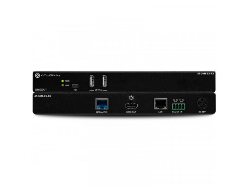 ATLONA Omega 4K/UHD HDMI prijemnikAV signala sa USB,PoE,IR,RS232 AT-OME-EX-RX