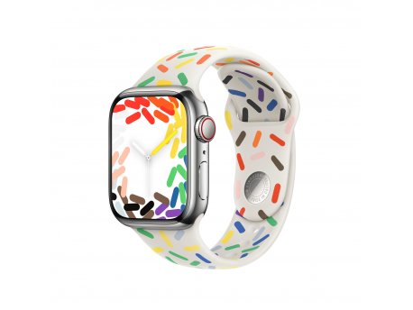 APPLE Watch 41mm Band: Pride Edition Sport Band - S/M ( muq13zm/a )