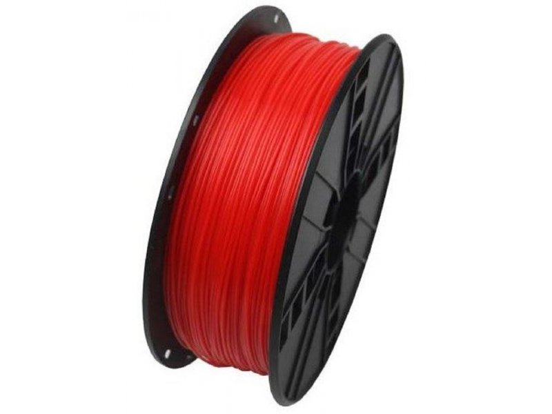 GEMBIRD 3DP-ABS1.75-01-FR ABS Filament za 3D stampac 1.75mm, kotur 1KG, Fluorescent RED