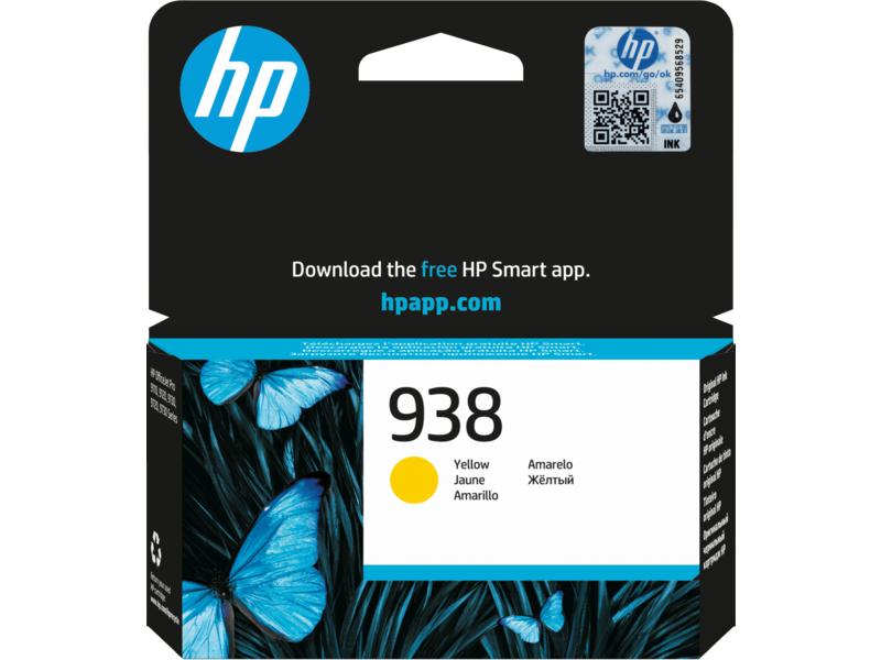 HP 938 Yellow Original Ink Cartridge (4S6X7PE)