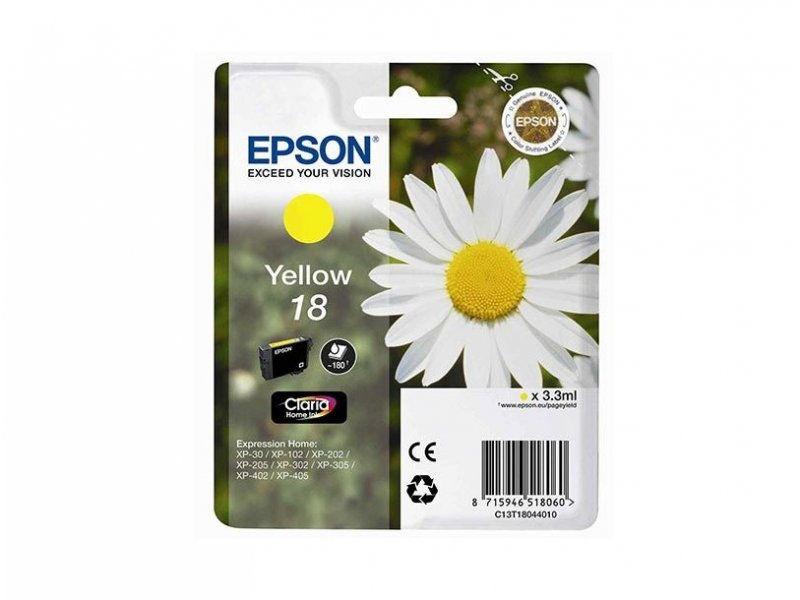 EPSON Ink (T1804) Yellow