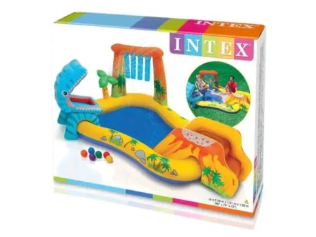 INTEX DINOSAURUS PLAY CENTRE Deciji bazen 2.49 x 1.91 x 1.09 m